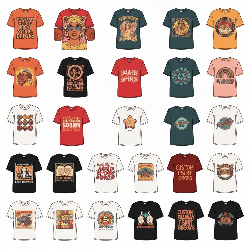 Custom T-Shirt Drops