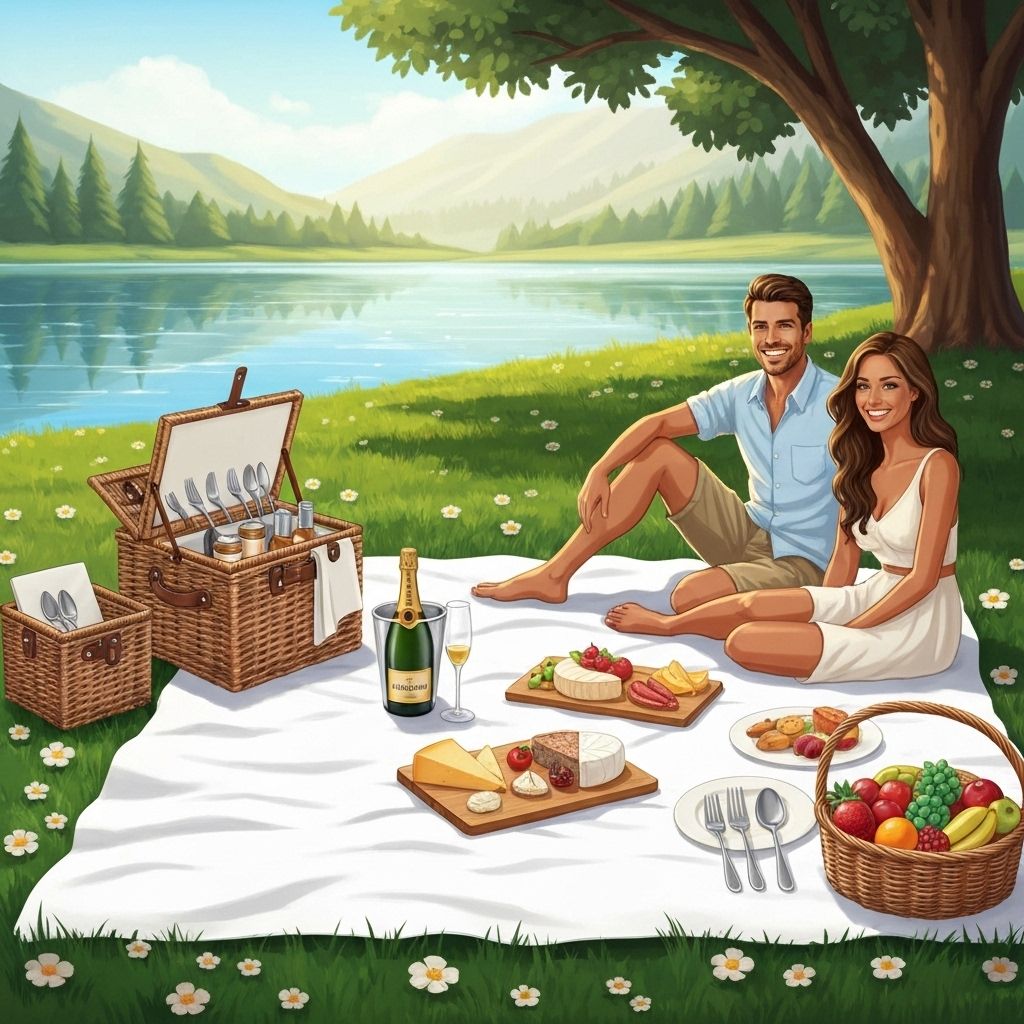 Luxury Picnic Setup for Couples